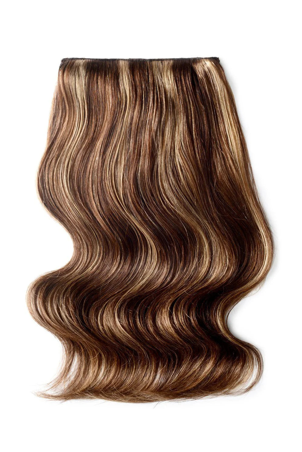 BK Double Weft 8pcs Clip-In Extensions 22'' - Chocolate Honey (4/27)