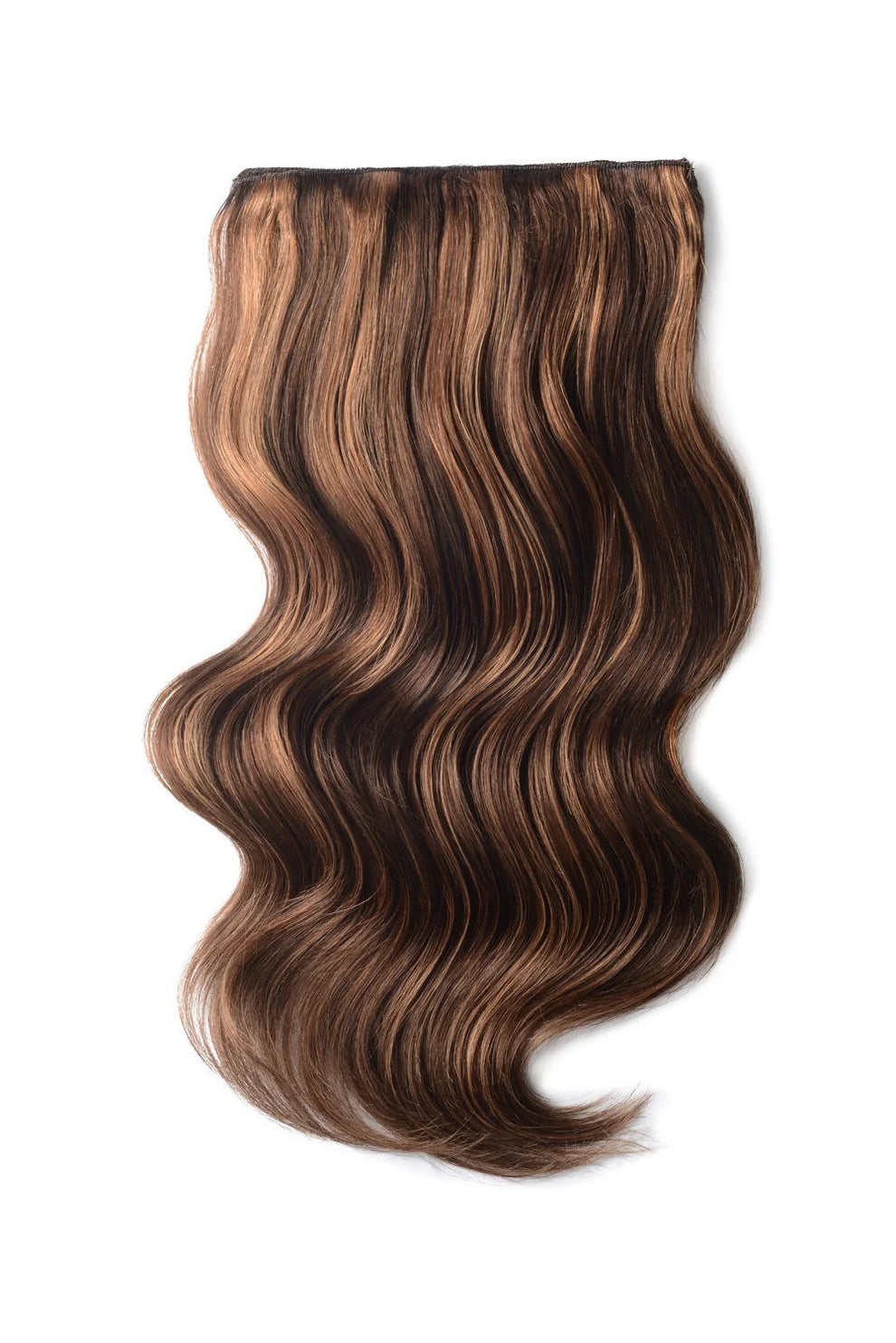 BK Double Weft 8pcs Clip-In Extensions 22'' - Cinnamon Brownie (4/30)