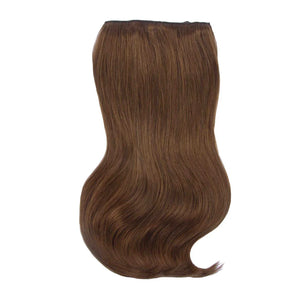 BK Double Weft 8pcs Clip-In Extensions 18'' - Chocolate Brown
