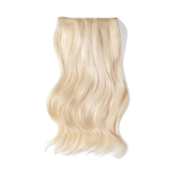BK Double Weft 8pcs Clip-In Extensions 18'' -  Bleach Blonde (613)