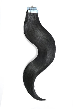 Tape-In Extensions – 50g Human Hair - Jet Black