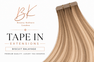 Tape-In Extensions – 50g Human Hair - Buiscuit Balayage