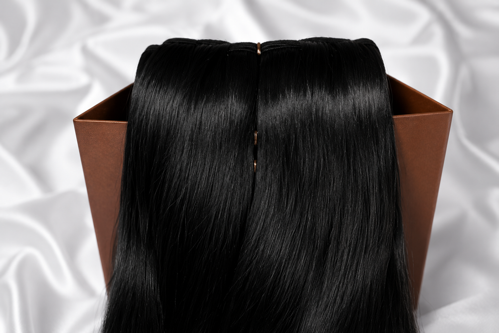 Tape-In Extensions – 50g Human Hair - Jet Black