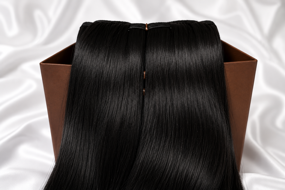 Tape-In Extensions – 50g Human Hair - Natural Black