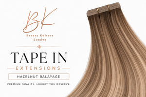 Tape-In Extensions – 50g Human Hair - Hazelnut Balayage
