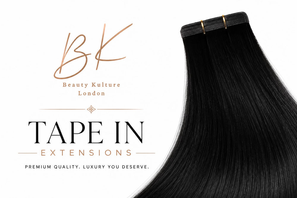 Tape-In Extensions – 50g Human Hair - Jet Black