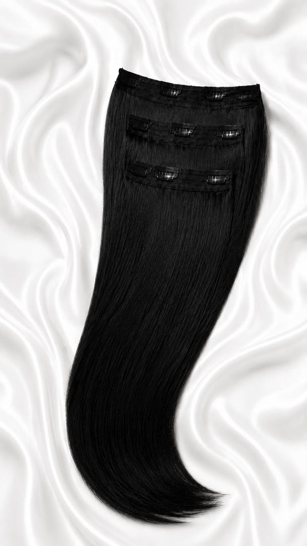 Premium 26-Inch Clip-In Real Hair Extensions