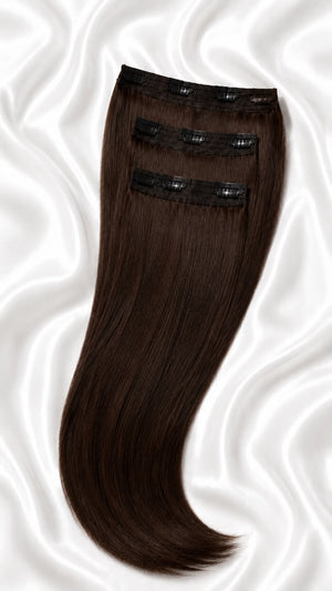 Premium 26-Inch Clip-In Real Hair Extensions
